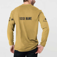 Custom Retro Bowling Button Sweatshirt with Diamond Stripe Pattern North Bowl Logo - Wonder Print Shop