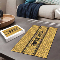 Custom Retro Bowling Puzzle with Diamond Stripe Pattern North Bowl Logo - Wonder Print Shop
