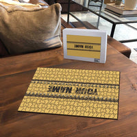 Custom Retro Bowling Puzzle with Diamond Stripe Pattern North Bowl Logo - Wonder Print Shop