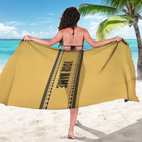 Custom Retro Bowling Sarong with Diamond Stripe Pattern North Bowl Logo - Wonder Print Shop
