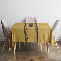 Custom Retro Bowling Tablecloth with Diamond Stripe Pattern North Bowl Logo - Wonder Print Shop
