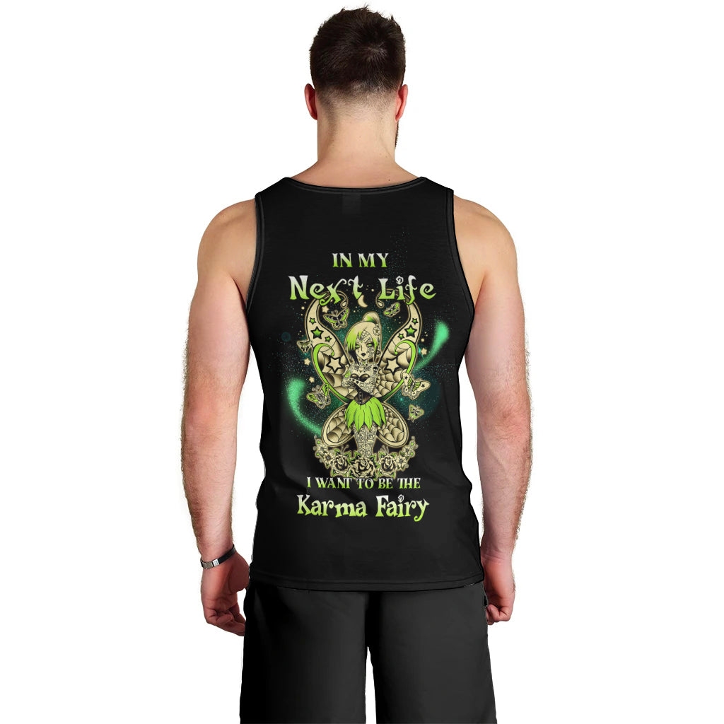 Karma Fairy Skull Men Tank Top - Wonder Print Shop