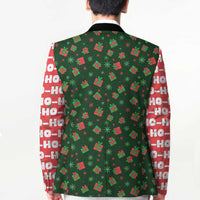 Go Jesus It's Your Birthday Christmas Blazer with Presents and Festive Pattern - Wonder Print Shop
