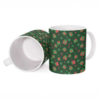 Go Jesus It's Your Birthday Christmas Ceramic Mug with Presents and Festive Pattern - Wonder Print Shop
