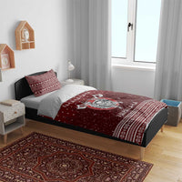 Vikings Fa La La La Christmas Bedding Set Xmas Holiday Patterns - Wonder Print Shop