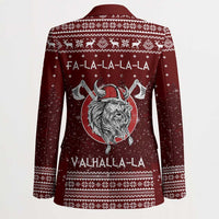 Vikings Fa La La La Christmas Blazer Xmas Holiday Patterns - Wonder Print Shop