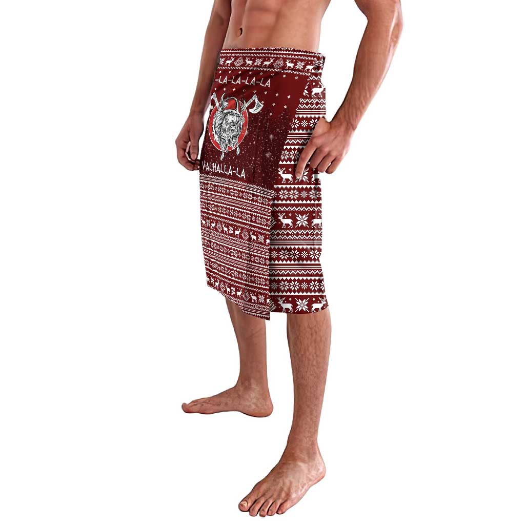 Vikings Fa La La La Christmas Lavalava Xmas Holiday Patterns - Wonder Print Shop