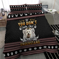 West Highland White Terrier Christmas Bedding Set Xmas Holiday Patterns - Wonder Print Shop