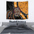 Aboriginal Snake Pattern Dot Art Tapestry