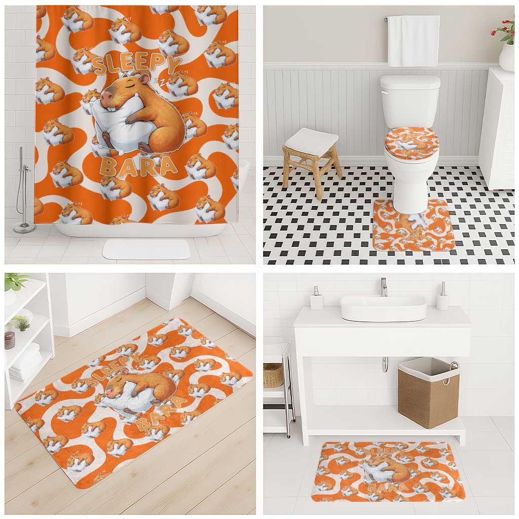 Capybara Sleep Bathroom Set Sleepybara Nightdress