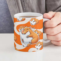 Capybara Sleep Ceramic Mug Sleepybara Nightdress