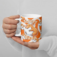 Capybara Sleep Ceramic Mug Sleepybara Nightdress