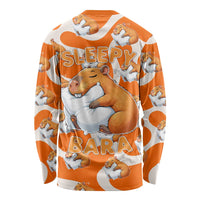 Capybara Sleep Long Sleeve Shirt Sleepybara Nightdress