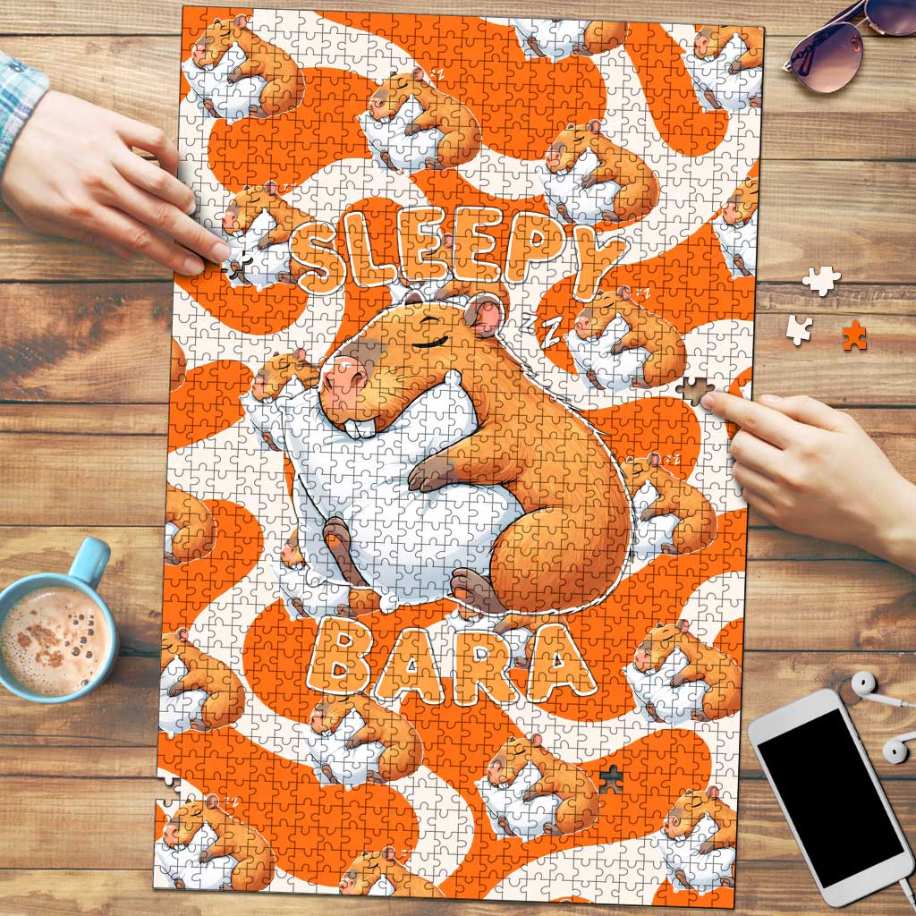 Capybara Sleep Puzzle Sleepybara Nightdress