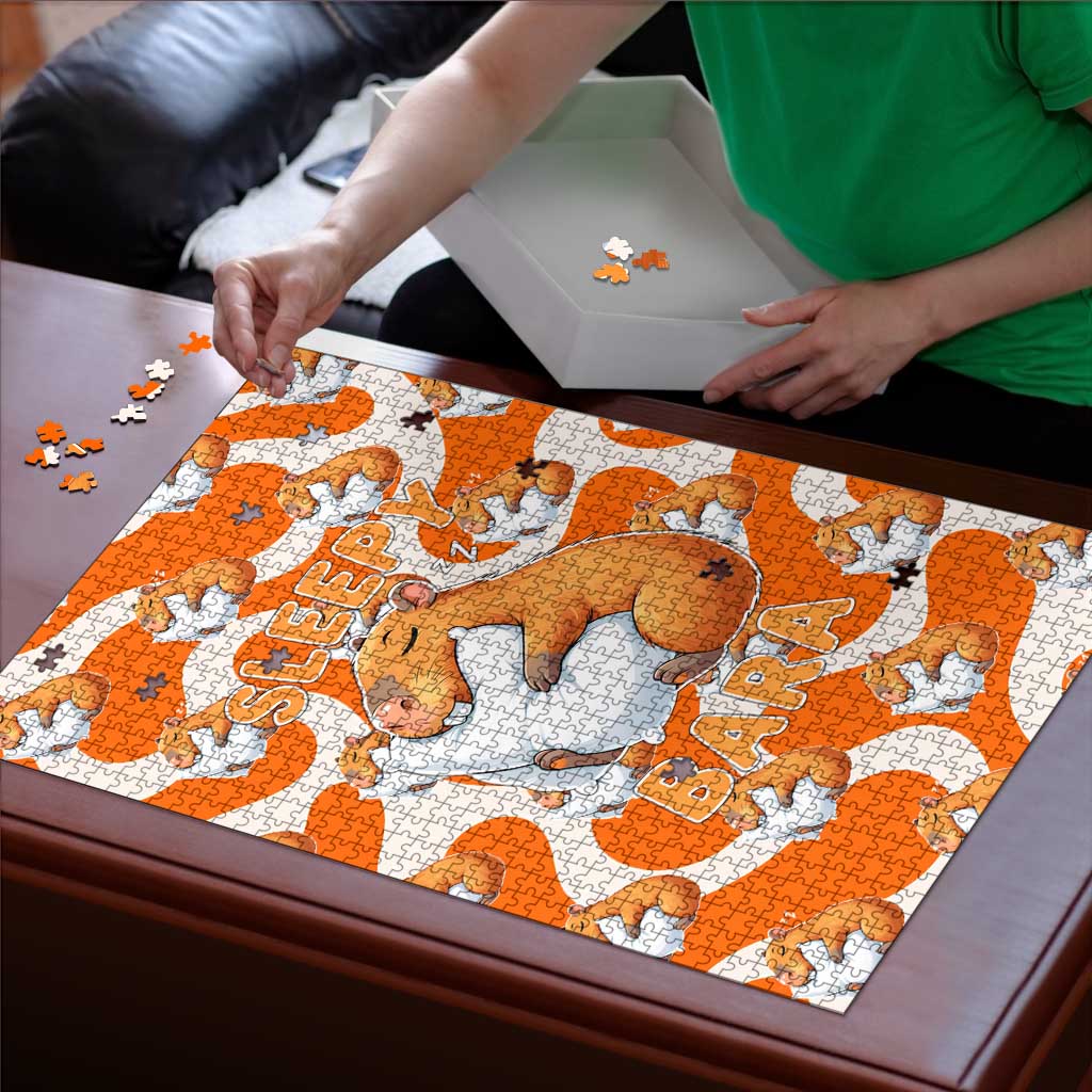 Capybara Sleep Puzzle Sleepybara Nightdress