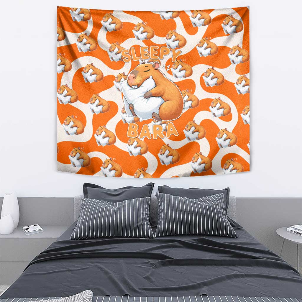 Capybara Sleep Tapestry Sleepybara Nightdress