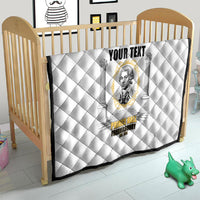 Personalized Prince Hall Freemasonry Quilt Masonic Square And Compass Vintage Gold Pillar Illustration