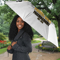 Personalized Prince Hall Freemasonry Umbrella Masonic Square And Compass Vintage Gold Pillar Illustration