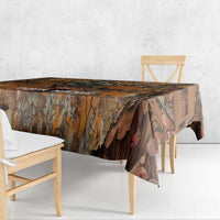 Custom Deer Hunting Tablecloth Big Game Camo Forest Design and Skeleton Archer - Wonder Print Shop