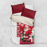 Greenland Santa Christmas Bedding Set Nordic Holiday Pride Design - Wonder Print Shop