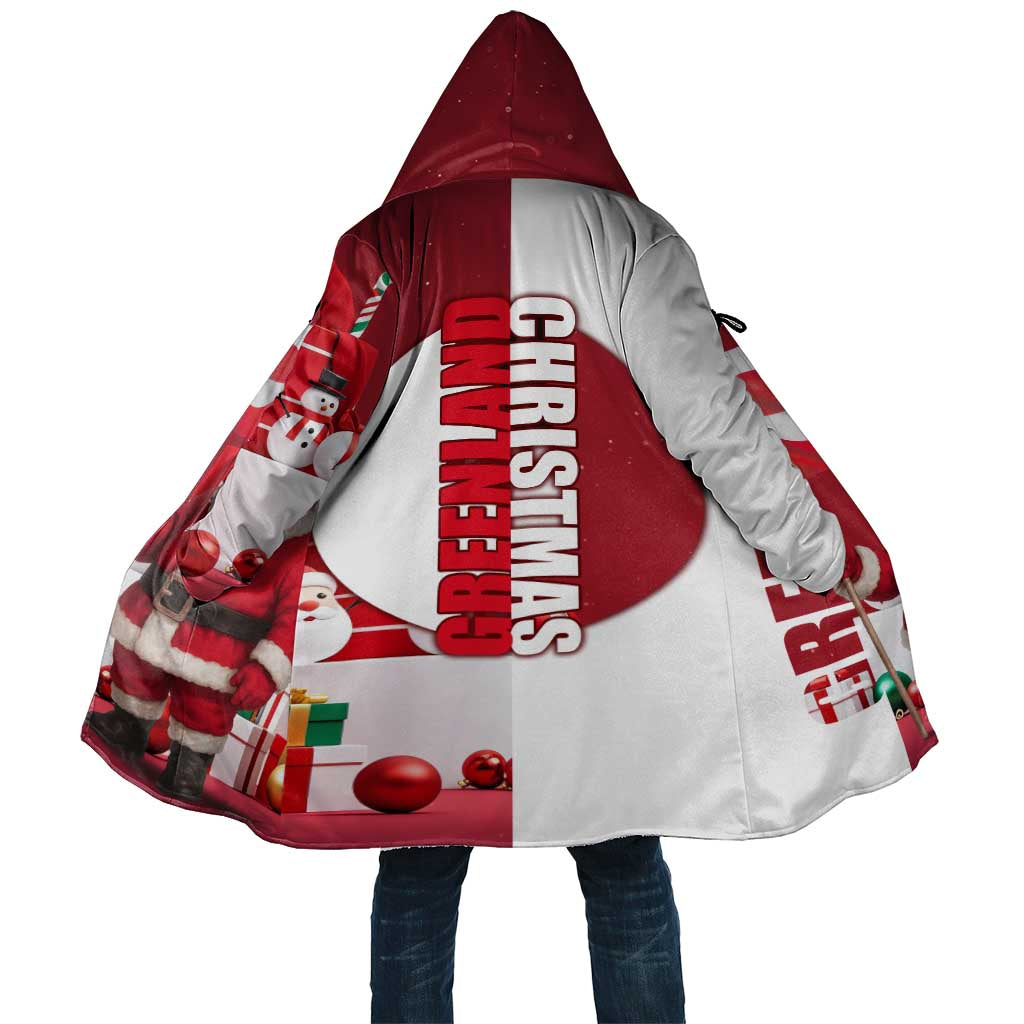 Greenland Santa Christmas Cloak Nordic Holiday Pride Design - Wonder Print Shop