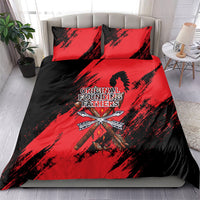 Native American Chief Skull Bedding Set Original Founding Fathers Headdress Feather