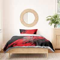 Native American Chief Skull Bedding Set Original Founding Fathers Headdress Feather