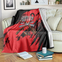 Native American Chief Skull Blanket Original Founding Fathers Headdress Feather