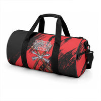 Native American Chief Skull Duffle Bag Original Founding Fathers Headdress Feather