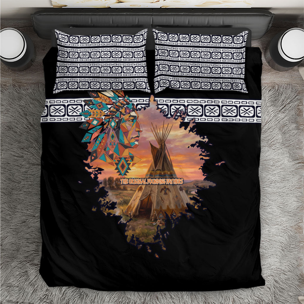 Native American Bedding Set The Original Founding Fathers - Rooted In Nature