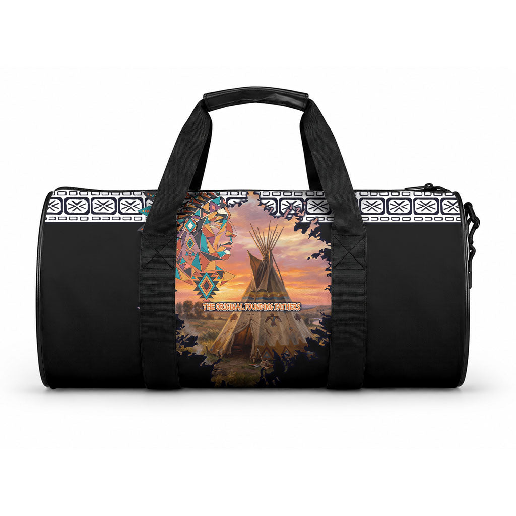 Native American Duffle Bag The Original Founding Fathers - Rooted In Nature