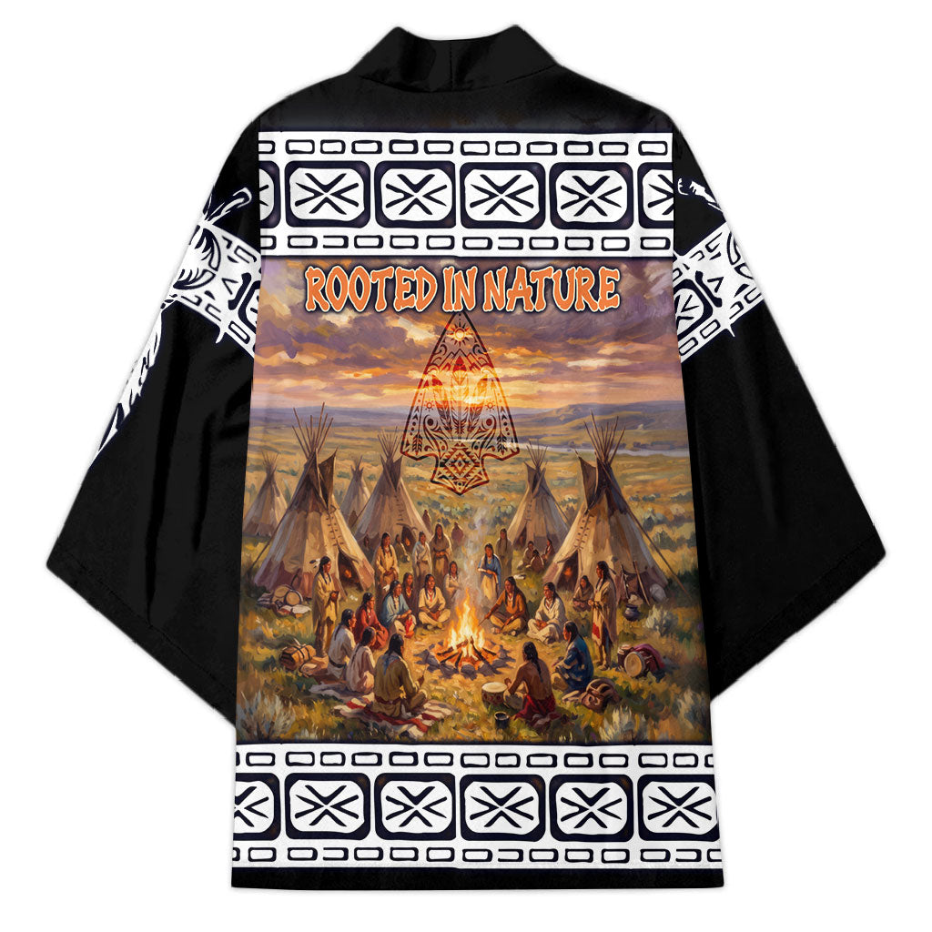Native American Kimono The Original Founding Fathers - Rooted In Nature