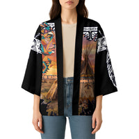 Native American Kimono The Original Founding Fathers - Rooted In Nature