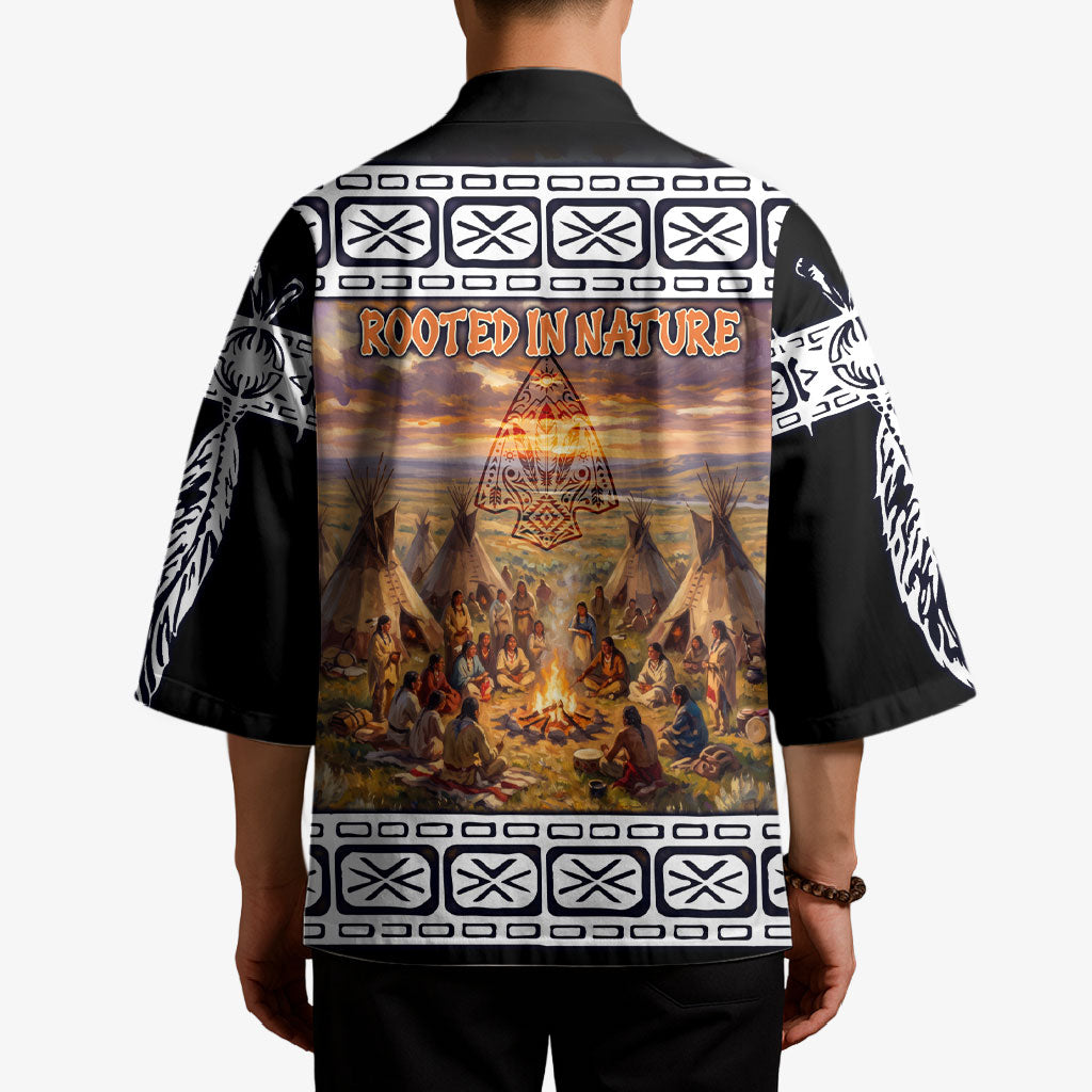 Native American Kimono The Original Founding Fathers - Rooted In Nature
