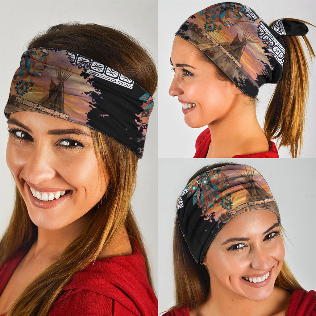 Native American Neck Gaiter The Original Founding Fathers - Rooted In Nature