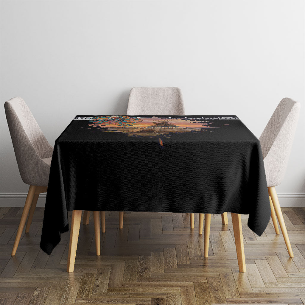Native American Tablecloth The Original Founding Fathers - Rooted In Nature