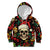 Skull Christmas Kid Hoodie When You're Dead Inside But It's Christmas - Wonder Print Shop