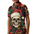 Skull Christmas Kid Polo Shirt When You're Dead Inside But It's Christmas - Wonder Print Shop