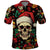 Skull Christmas Polo Shirt When You're Dead Inside But It's Christmas - Wonder Print Shop