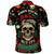 Skull Christmas Polo Shirt When You're Dead Inside But It's Christmas - Wonder Print Shop