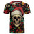 Skull Christmas T Shirt When You're Dead Inside But It's Christmas - Wonder Print Shop