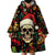 Skull Christmas Wearable Blanket Hoodie When You're Dead Inside But It's Christmas - Wonder Print Shop