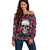 Judge Me When Yours Perfect Otherwise Shut Up Skull Off Shoulder Sweater - Wonder Print Shop