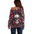 Judge Me When Yours Perfect Otherwise Shut Up Skull Off Shoulder Sweater - Wonder Print Shop