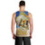 Van Gogh Style Skull Men Tank Top Hello My Friend - Wonder Print Shop