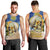 Van Gogh Style Skull Men Tank Top Hello My Friend - Wonder Print Shop