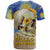 Van Gogh Style Skull T Shirt Hello My Friend - Wonder Print Shop