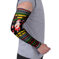 My Milkshake Bring Christmas Design Arm Sleeves Xmas Holiday Patterns - Wonder Print Shop