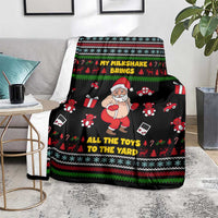 My Milkshake Bring Christmas Design Blanket Xmas Holiday Patterns - Wonder Print Shop