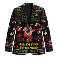 My Milkshake Bring Christmas Design Blazer Xmas Holiday Patterns - Wonder Print Shop